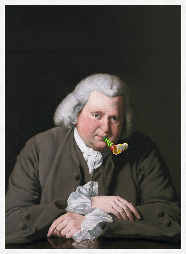 Party Pipe Portrait Print