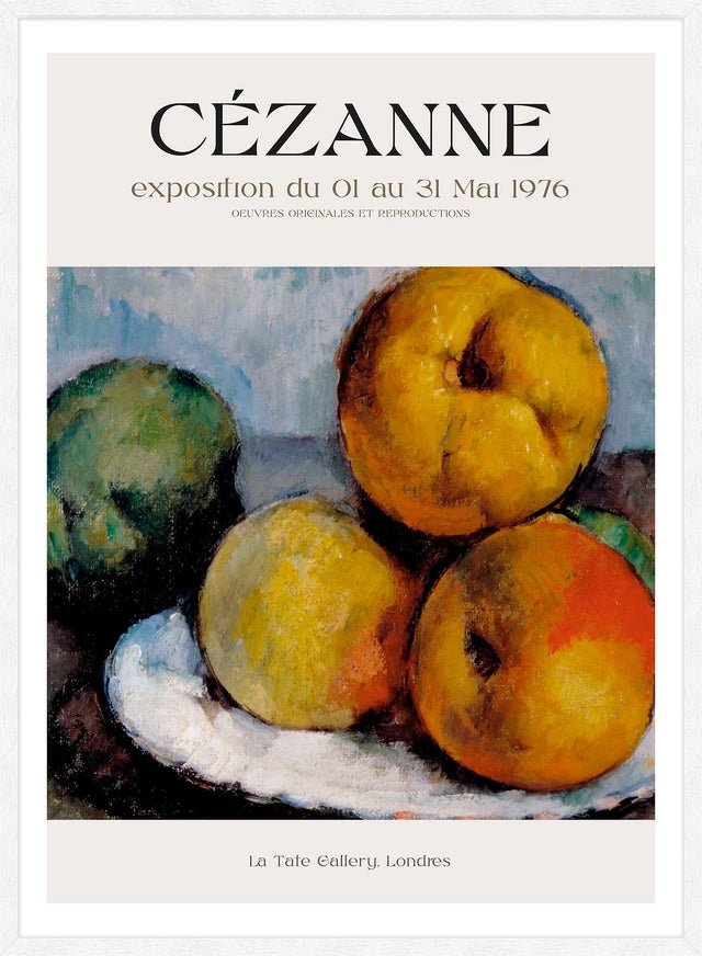 Paul Cézanne Exhibition Museum Poster