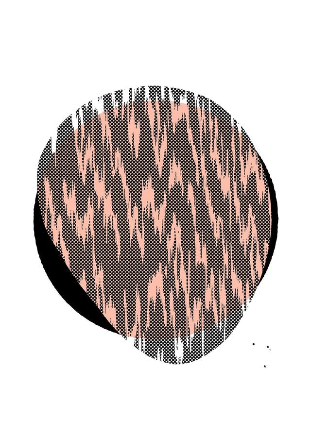 Pebble 1 Abstract Pattern Print