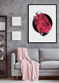 Pebble 2 Abstract Pattern Print