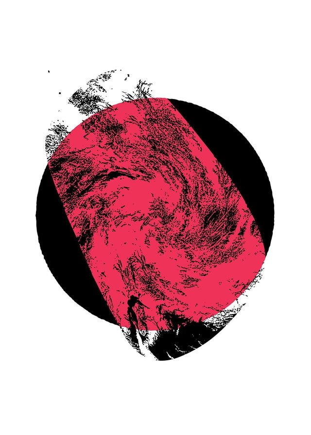 Pebble 2 Abstract Pattern Print
