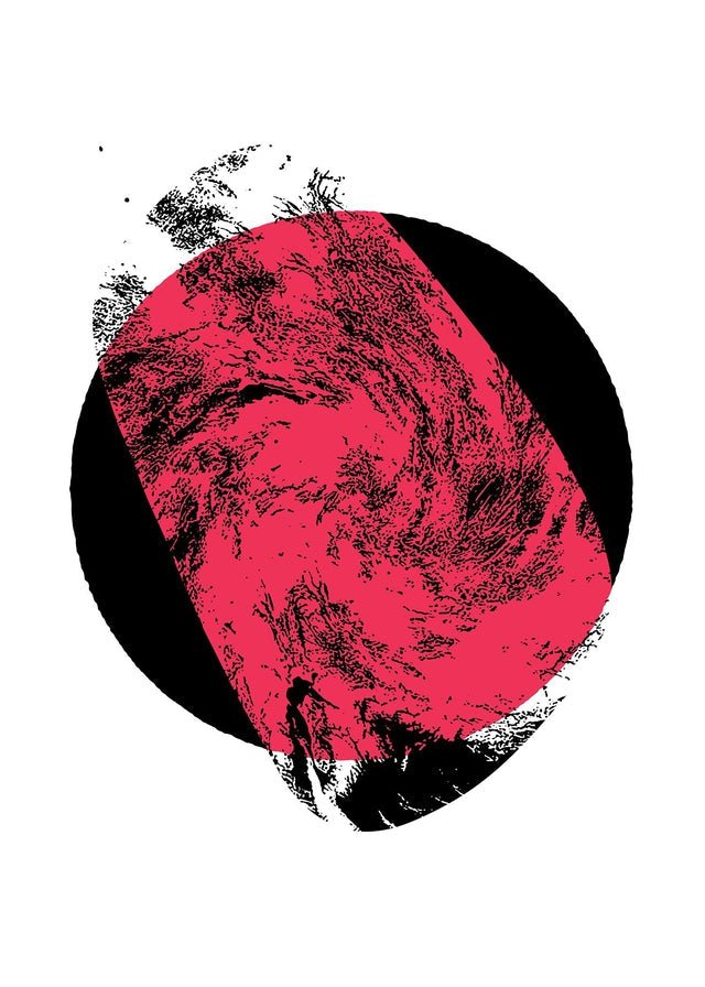 Pebble 2 Abstract Pattern Print