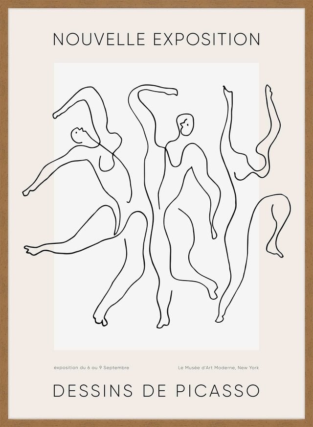 Picasso Nouvelle Exhibition Poster