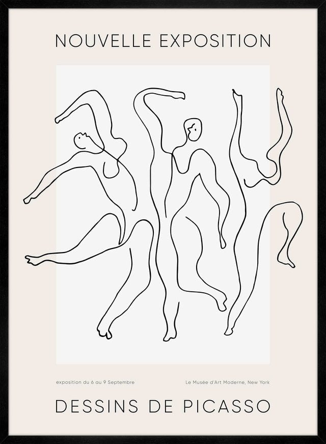 Picasso Nouvelle Exhibition Poster