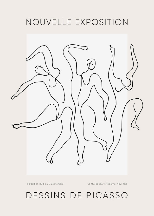 Picasso Nouvelle Exhibition Poster