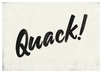 Quack Animal Noises Print