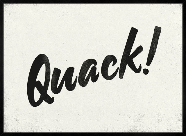 Quack Animal Noises Print