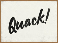 Quack Animal Noises Print