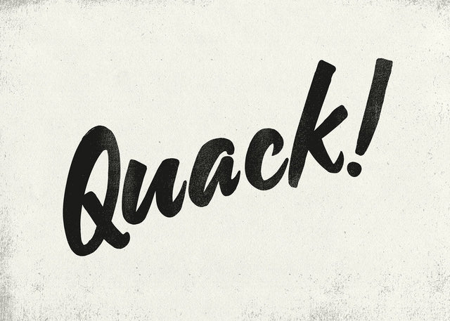 Quack Animal Noises Print