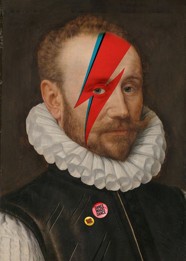 Rebel Bowie Print