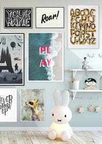 Roar Animal Noises Print
