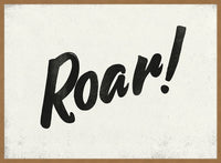 Roar Animal Noises Print