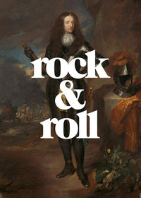 Rock And Roll Altered Art Print