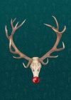 Rudolph Skull Print