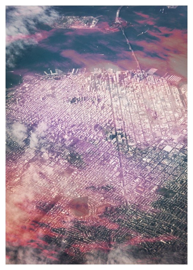 San Francisco Aerial View Photography Print