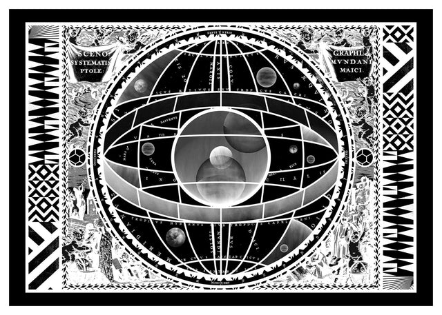 Sceno Systematis Astrology Black Print