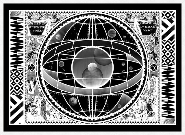 Sceno Systematis Astrology Black Print