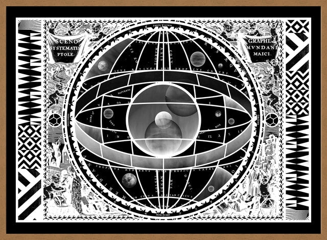 Sceno Systematis Astrology Black Print