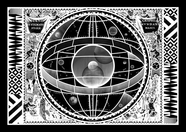 Sceno Systematis Astrology Black Print