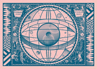 Sceno Systematis Astrology Pink Print