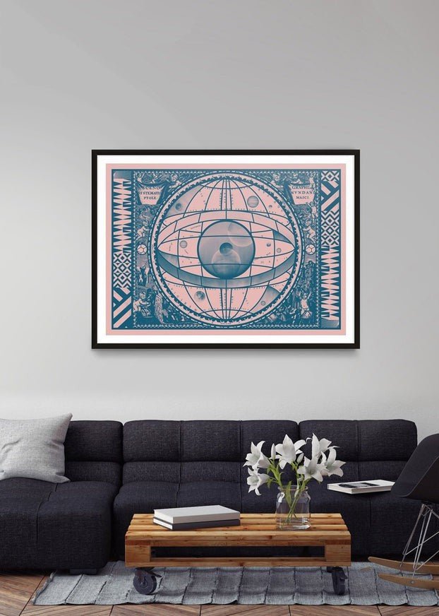 Sceno Systematis Astrology Pink Print