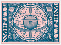 Sceno Systematis Astrology Pink Print
