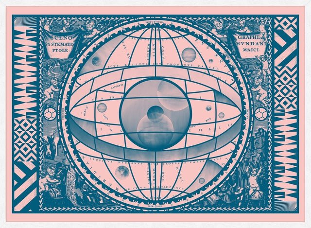 Sceno Systematis Astrology Pink Print