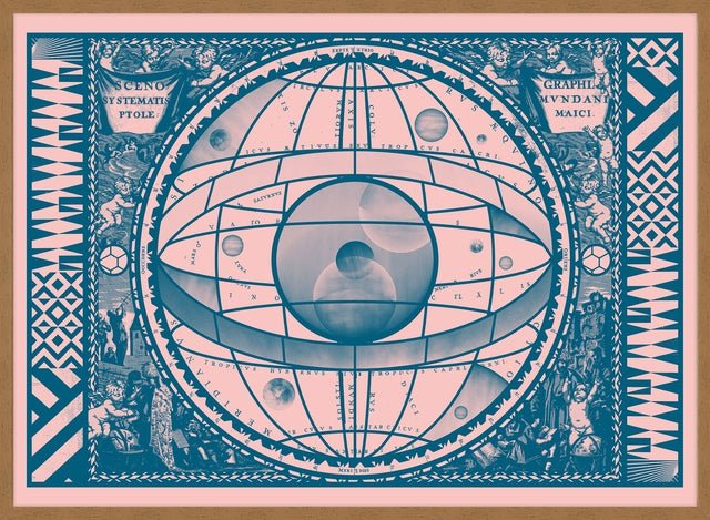 Sceno Systematis Astrology Pink Print