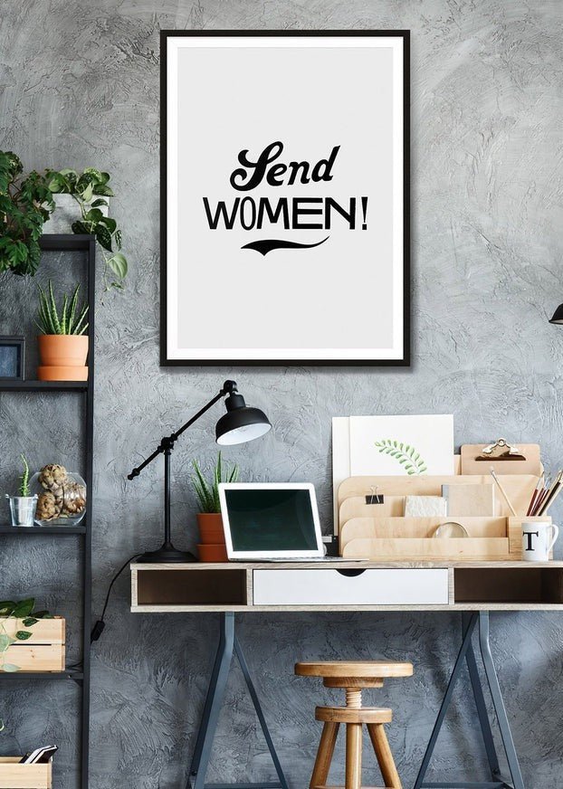 Send Women Quote Print