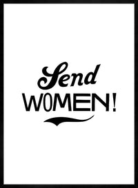 Send Women Quote Print
