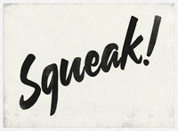 Squeak Animal Noises Print