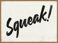 Squeak Animal Noises Print