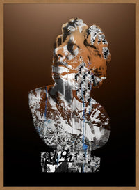 Statue 1 Graffiti Print