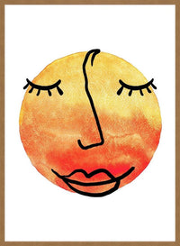 Sunny Face Sunset Print