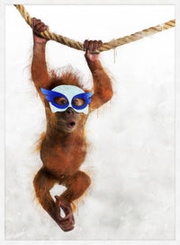 Super Orangutan! Little Heroes Animal Print