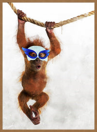 Super Orangutan! Little Heroes Animal Print