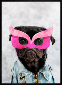 Super Pug Puppy! Little Heroes Animal Print