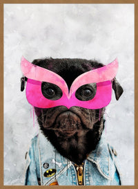 Super Pug Puppy! Little Heroes Animal Print