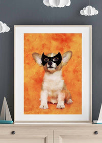 Super Puppy! Little Heroes Animal Print