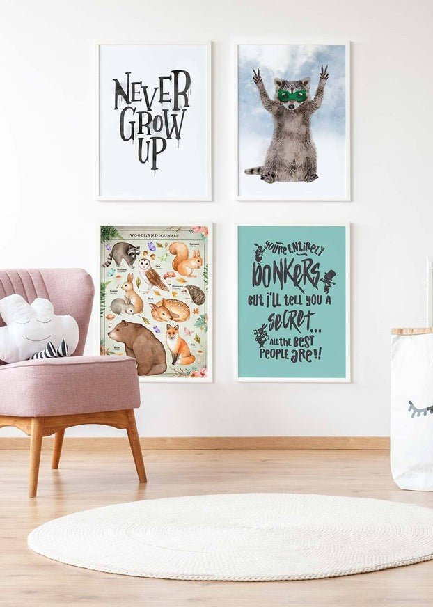 Super Raccoon! Little Heroes Animal Print