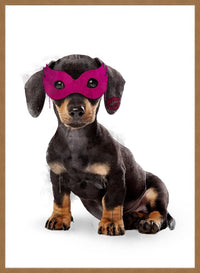 Super Sausage! Little Heroes Dachshund Animal Print