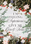 Supersonic Gin & Tonic Lyrics Print