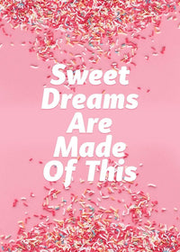 Sweet Dreams Sprinkles Print