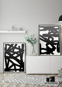Tagged 2 Shapes Print