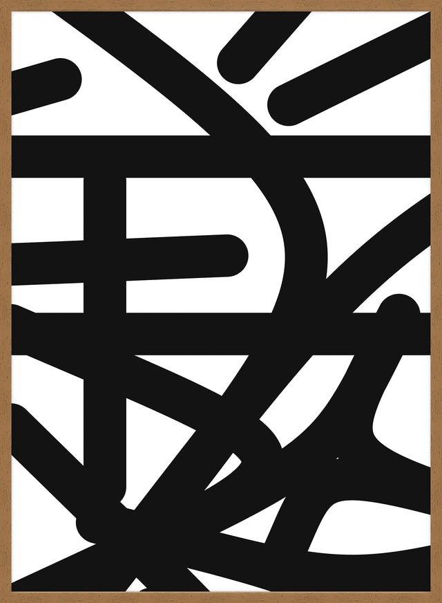 Tagged 3 Shapes Print