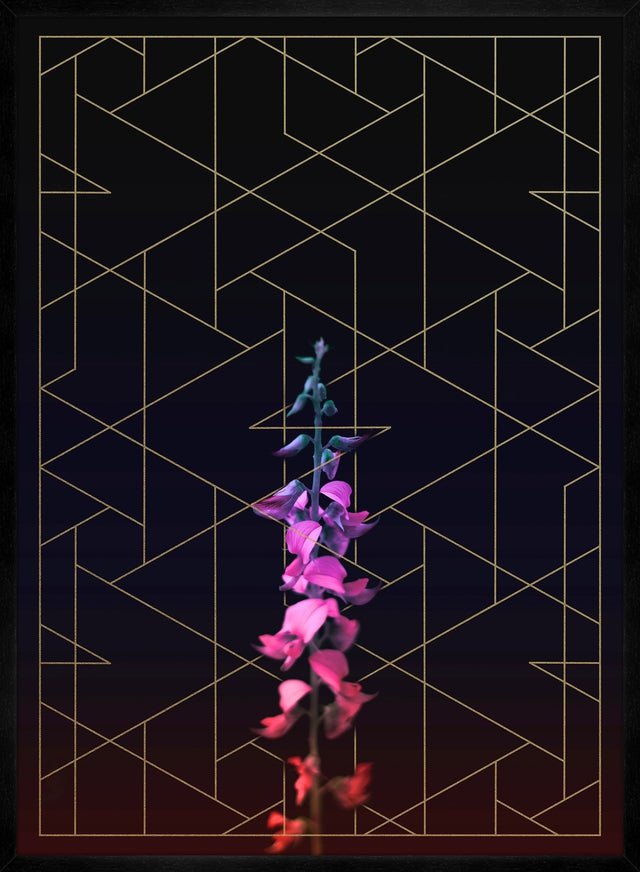 Tall Flower Print