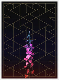 Tall Flower Print