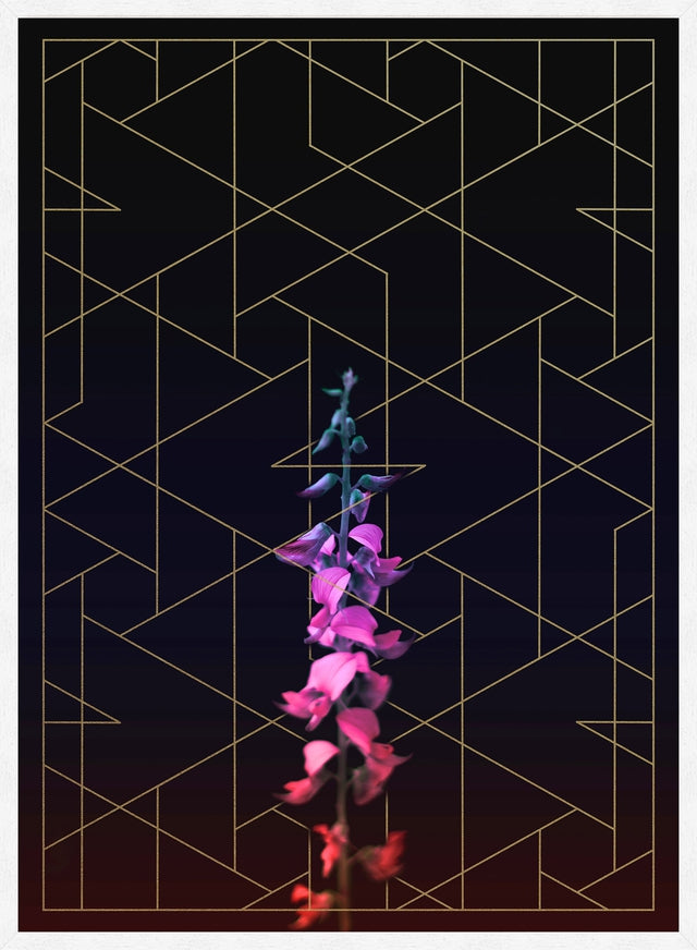 Tall Flower Print