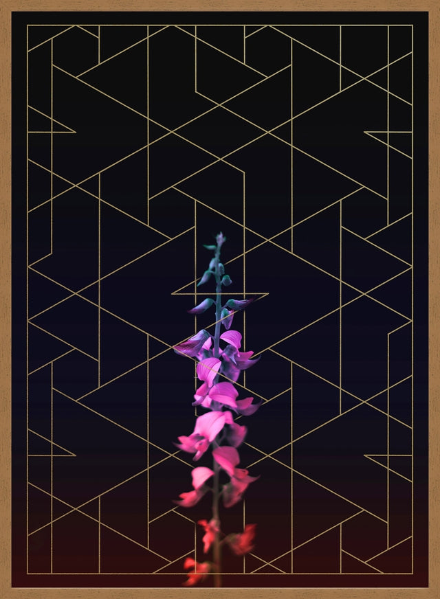 Tall Flower Print