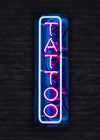 Tattoo Neon Sign Photography Print